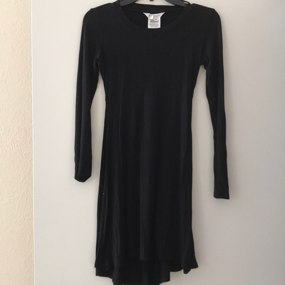BCBG black long sleeve dress